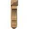 Ekena Millwork Balboa Arts and Crafts Rough Sawn Bracket w/ Offset Brace, Western Red Cedar, 8"W x 30"D x 36"H BKT0806X30X36BOA03RWR - alternate 2